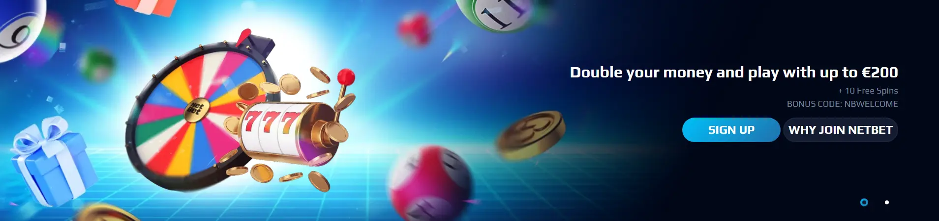 bonus double argent au NetBet