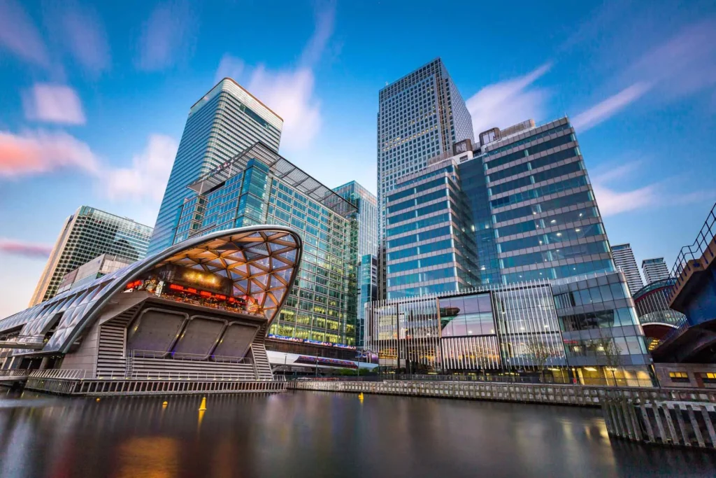 siège social de Netbet situé à Canary Wharf
