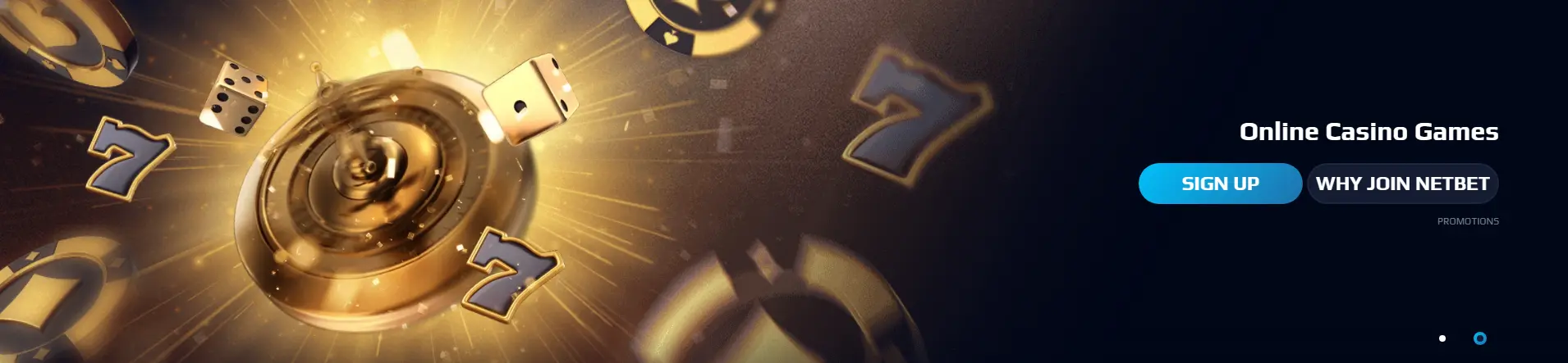 bannière de jeu de casino en ligne au Netbet